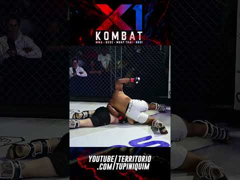 MMA amador Knockout X1 Kombat #shorts #mma #fight #youtubeshorts #ufc #x1kombat #onefc #sports