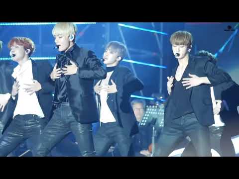 `FANCAM` 161018 Bangtan   Blood Sweat & Tears @ KBS1 Open Concert