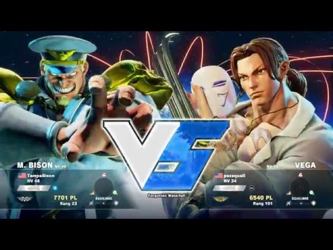 TampaBison ( M.Bison ) VS psxsquall ( Vega ) HD 1080p - Street Fighter 5