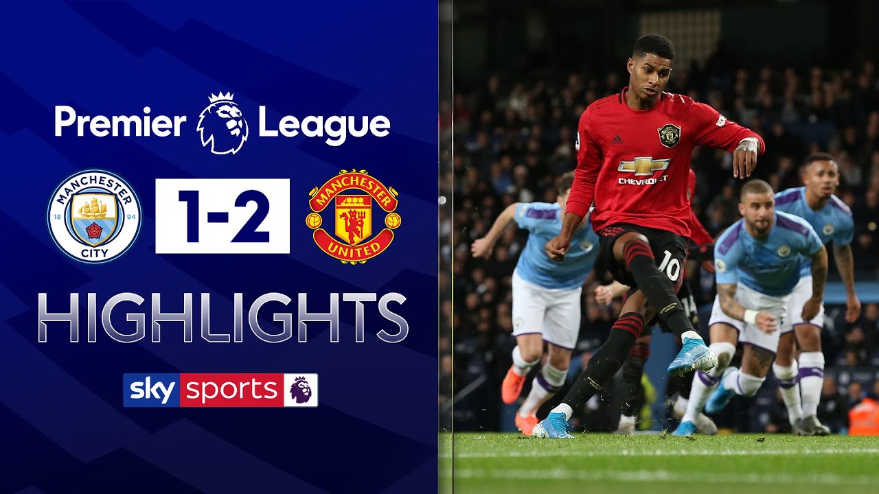 United victorious in Manc derby despite late City fight back | Man City 1-2 Man Utd | Highlights - YouTube