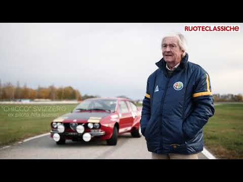 Chicco Svizzero e l'Alfa Romeo Alfetta GT Autodelta