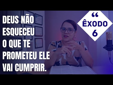 EXODUS 6 - God promises to deliver the Israelites from slavery in Egypt. | BIBLE STUDY MARIA BLAIA