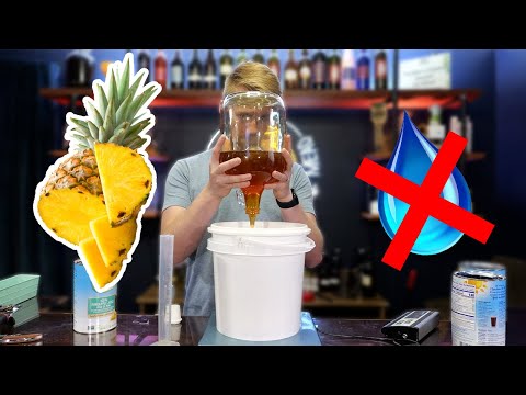 Making a No Water Pineapple Mead!
