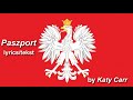 Katy Carr - Paszport || lyrics/tekst