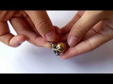 Sterling Silver, Chime Ball Pendant CH 457