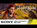 Horizon Zero Dawn Official Gameplay Demo  - E3 2016 Sony Press Confrence