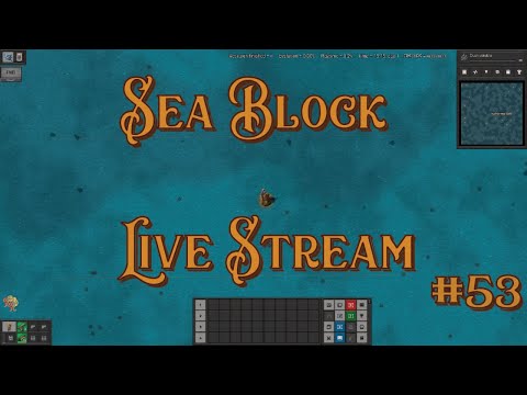 Sea Block Live Stream #53 - Big Copper [Modded Factorio]
