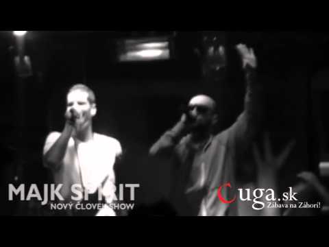 MAJK SPIRIT feat. SUVERENO - REBEL (NOVÝ ČLOVEK SHOW)RobMike&Lelo 20.1.12 Cuga club Kúty