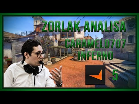 [PT] zorlaK Analisa: CARAMELO707 - FACEIT LVL 5 em INFERNO + AULA SERVER [Demo do Dia]
