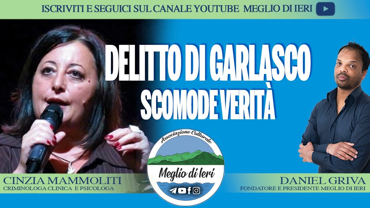Delitto di Garlasco, scomode verità - CINZIA MAMMOLITI - Criminologa