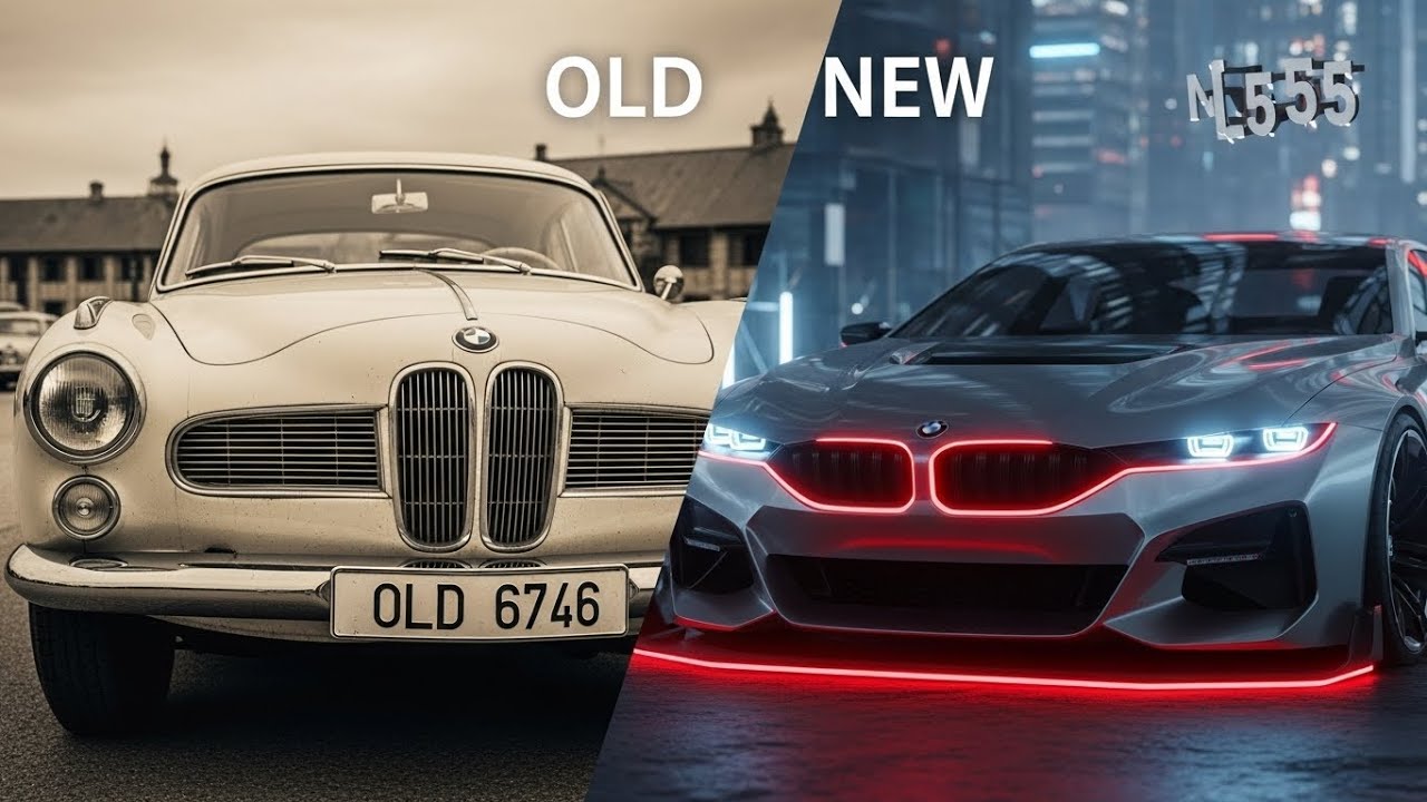1950s vs 2055: BMW XM Label Red – Old Future vs New Future!