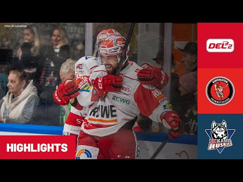 DEL2: Eispiraten Crimmitschau vs. EC Kassel Huskies | Highlights