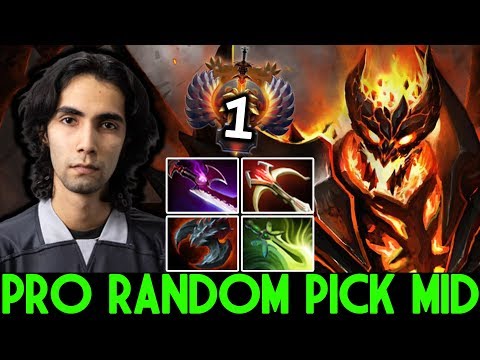 SUMAIL [Shadow Fiend] Pro Player Random Pick Full Physical Build 7.25 Dota 2