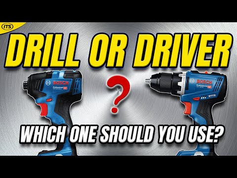 Bohrmaschine oder Schlagschrauber: Was brauchen Sie?