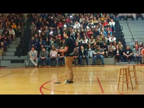 Ed Sheeran cover by Peyton Littleton  "Perfect" High school talent show 2018 1st place