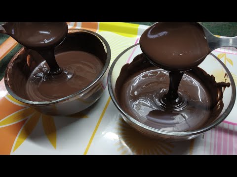 How To Melt Compound Chocolate Perfectly || चाॅक्लेट कम्पाऊन्ड पिघलाएँ माइक्रोवेव और डबल बाॅयलर से