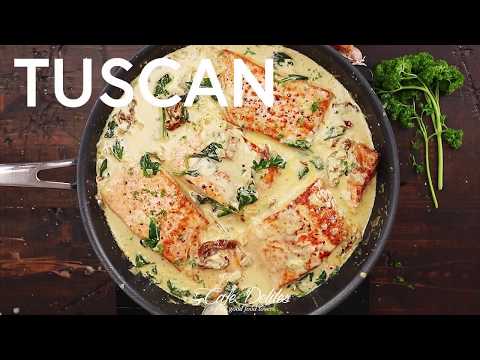 Recipe: Creamy Garlic Butter Tuscan Salmon – Juicy, One-Pan Indulgence