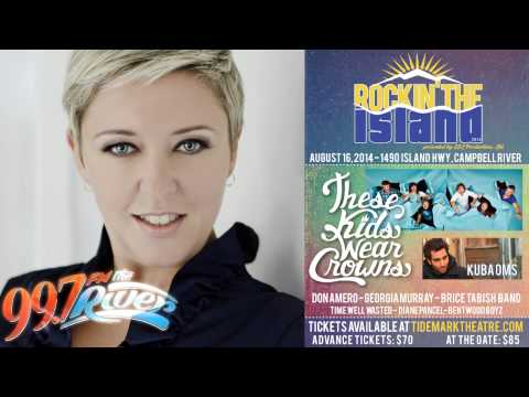 Rockin The Island 2014 - Interview with Diane Pancel