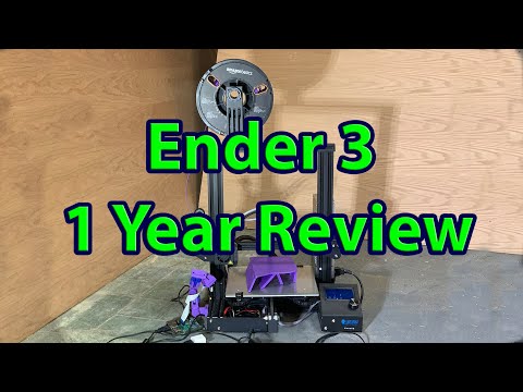 One Year Review of the Ender 3 3D Printer Made By Sainsmart Creality