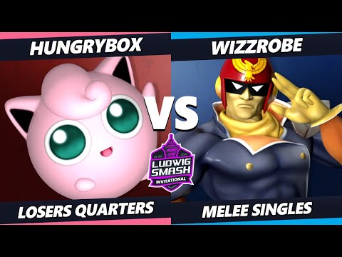 Ludwig Invitational - Hungrybox (Jigglypuff) Vs. Wizzrobe (Captain Falcon) SSBM Melee Tournament
