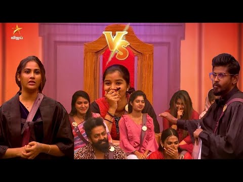 Myna vs ADK 🔥Hilarious Court Task😂 Will Ram get justice?😂 #bigbosstamil6