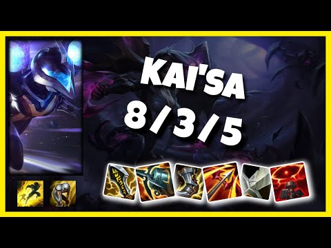 Kai'Sa vs Ezreal TURKISH Challenger BOT (8/3/5) - v10.25