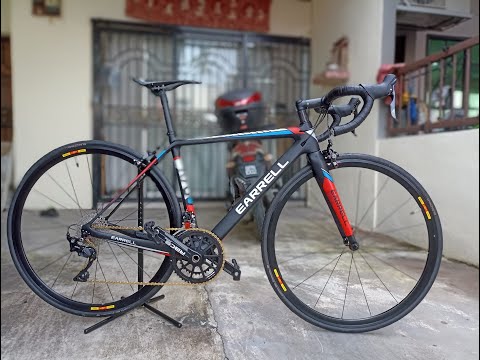 DREAM BUILD ROAD BIKE : EARRELL R780 carbon road bike weight 7.5kg.