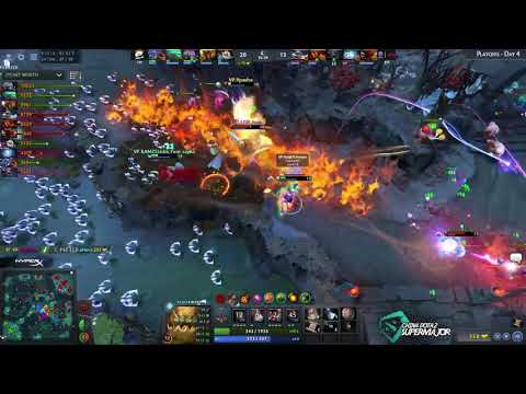 VP vs PSG.LGD team fight - FY god