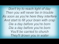 Destruction - Die A Day Before You're Born Lyrics