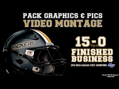 Colquitt County Packer High School Football Graphics & Pics Montage 2014 Football Season
