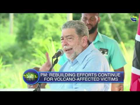 PM rebuilding efforts continue for volcano affected victims 1