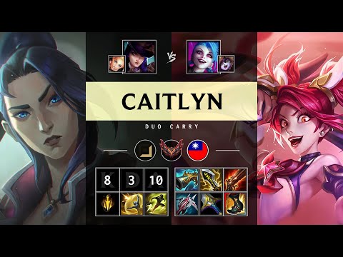 Caitlyn ADC vs Jinx - TW Grandmaster Patch 25.18