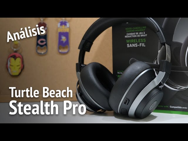 Vídeo relacionado con Turtle Beach Stealth Pro Auriculares para Juegos Inalámbricos con Cancelación Activa de Ruido para Xbox Series X|S y Xbox One