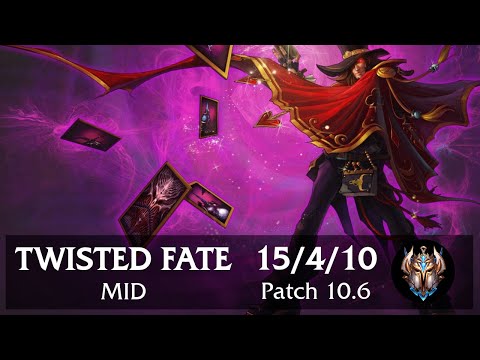 Twisted Fate Mid vs Corki | Pinoy Challenger Replay Patch 10.6