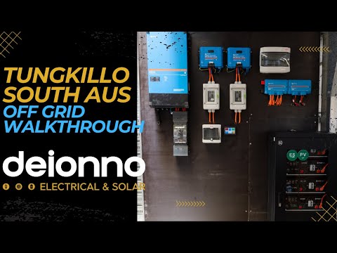 Off-Grid Solar System Walkthrough | 13.3kW Solar + 20kWh Battery | Tungkillo Victron Setup
