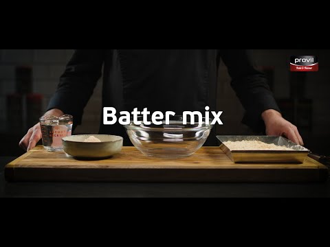 How to use the Batter mix of Provil