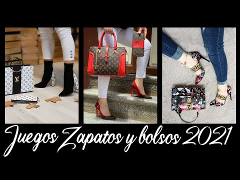 TENDENCIA 2021/ZAPATOS Y BOLSOS DE MODA2021/ JUEGOS BOLSOS Y ZAPATOS TENDENCIA 2021