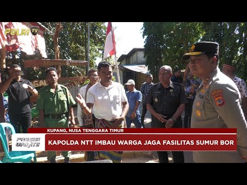 PRESISI UPDATE : KAPOLDA NTT RESMIKAN TIGA SUMUR BOR UNTUK WARGA KUPANG 20/09/2025 (12.00)