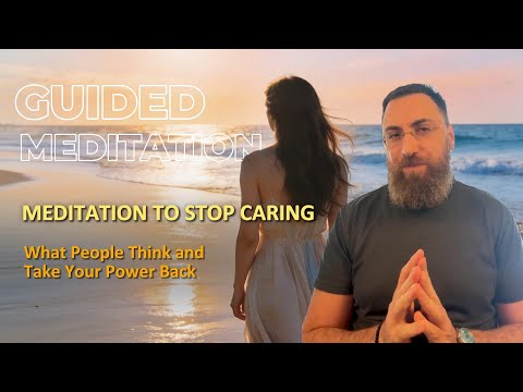 Stop Caring What People Think and Take Your Power Back guided meditation thumbnail
