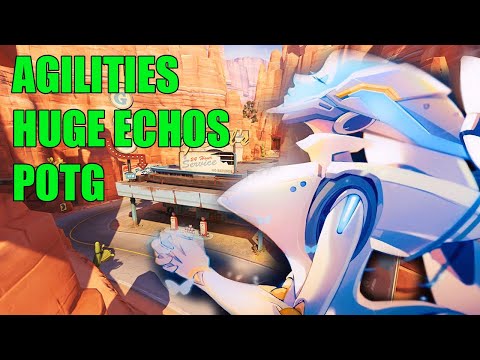AGILITIES PRO ECHO GAMEPLAY POTG - OVERWATCH SEASON 26