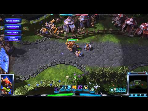 Gazlowe Rock It Turret - Heroes of the Storm Alpha