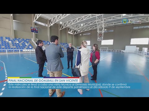 En Gimnasio Municipal de San Vicente se realizará Copa Goalball rumbo a Santiago 2023