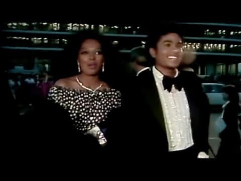 Michael Jackson At The 1981 Oscar Awards with Diana Ross | MJ Video Archive Project