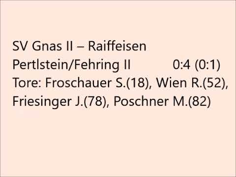 Gnas II – Pertlstein/Fehring II   0:4 (0:1)