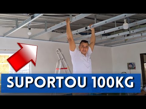 PODE USAR MONTANTE EM VEZ DE CANALETAS NO FORRO DRYWALL CASA COM TELHADO