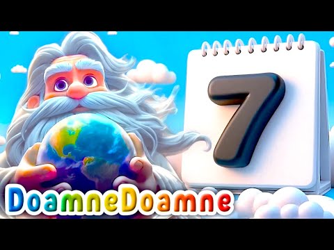 7 Zile (Creația) | @DoamneDoamne Cântece Creștine Pentru Copii