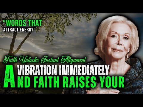 Louise Hay: Speak With Faith I The Universe Responds Instantly