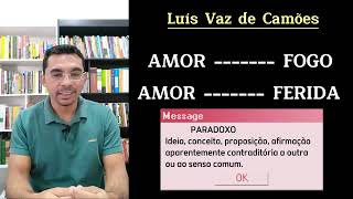 AMOR É FOGO (Análise do poema do Camões)