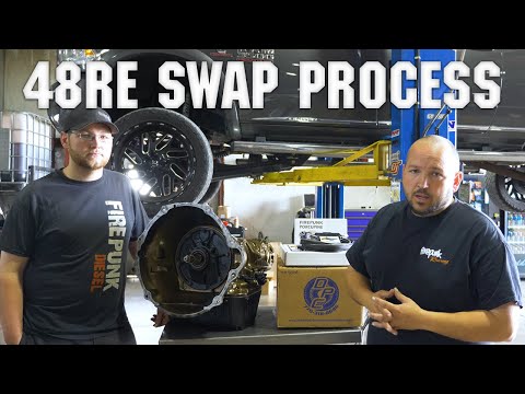 68RFE TO 48RE SWAP 2017 RAM LIMITED - INSTALL PROCESS - DRIVE COMPARISON