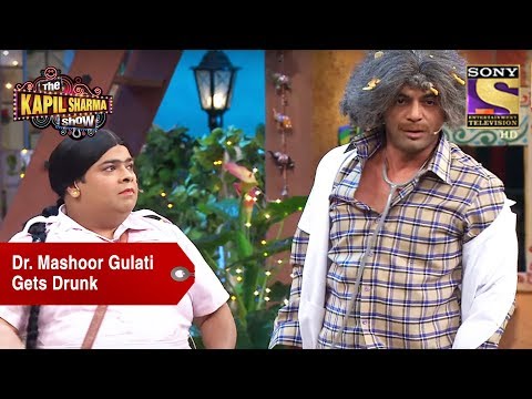 Dr. Mashoor Gulati Gets Drunk - The Kapil Sharma Show